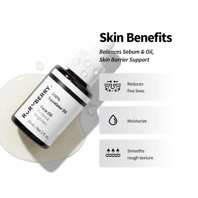 100% Squalane Oil 30ml